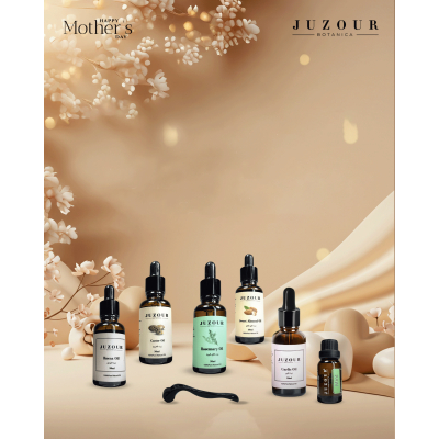 Rosemary & Rocca & Castor & Garlic & Mint & Sweet Almond & Derma Roller